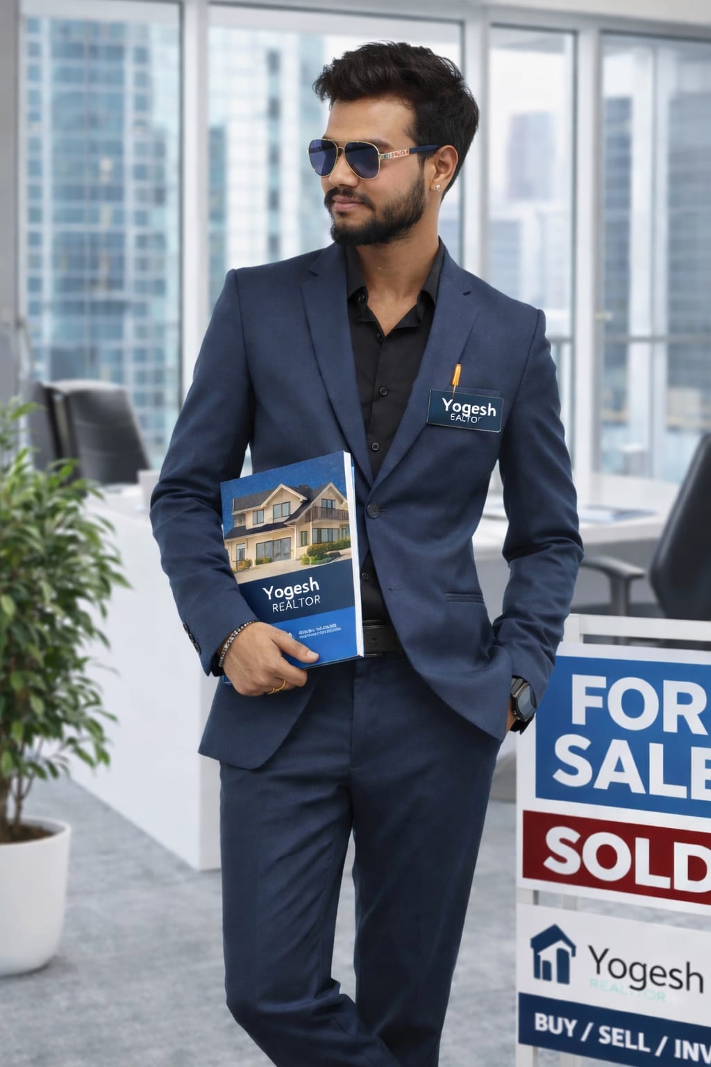 Mr Yogesh Kr Mahour Co- Founder of Moneyhawkrealty